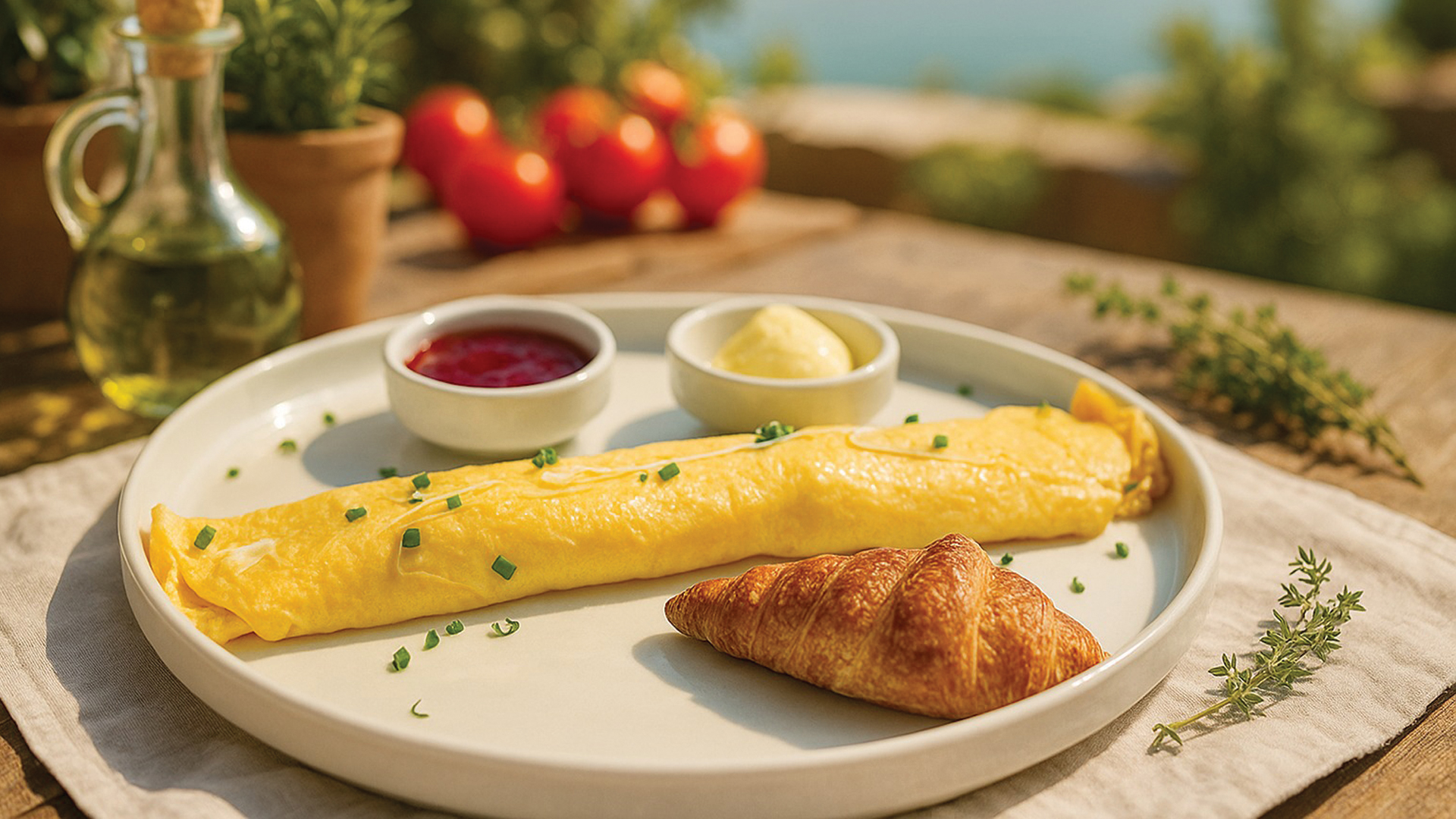 Peynirli French Omlet