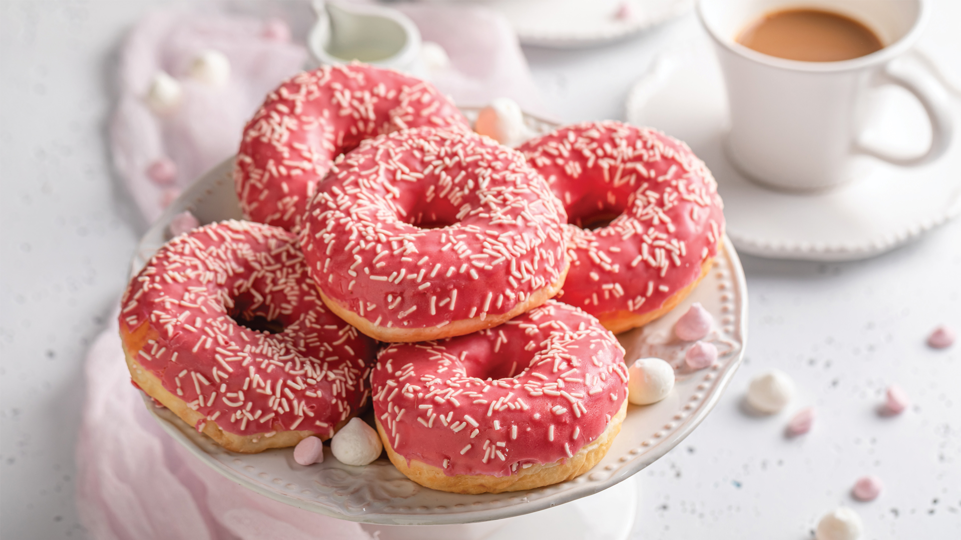 Çilekli Donut