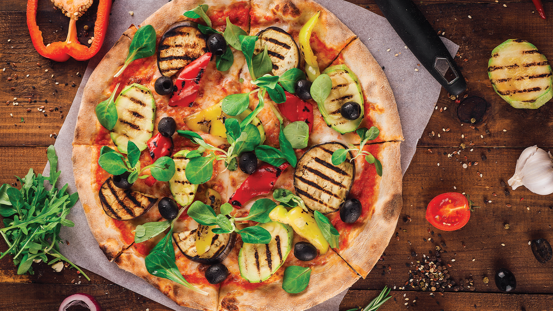 Vejetaryen Pizza
