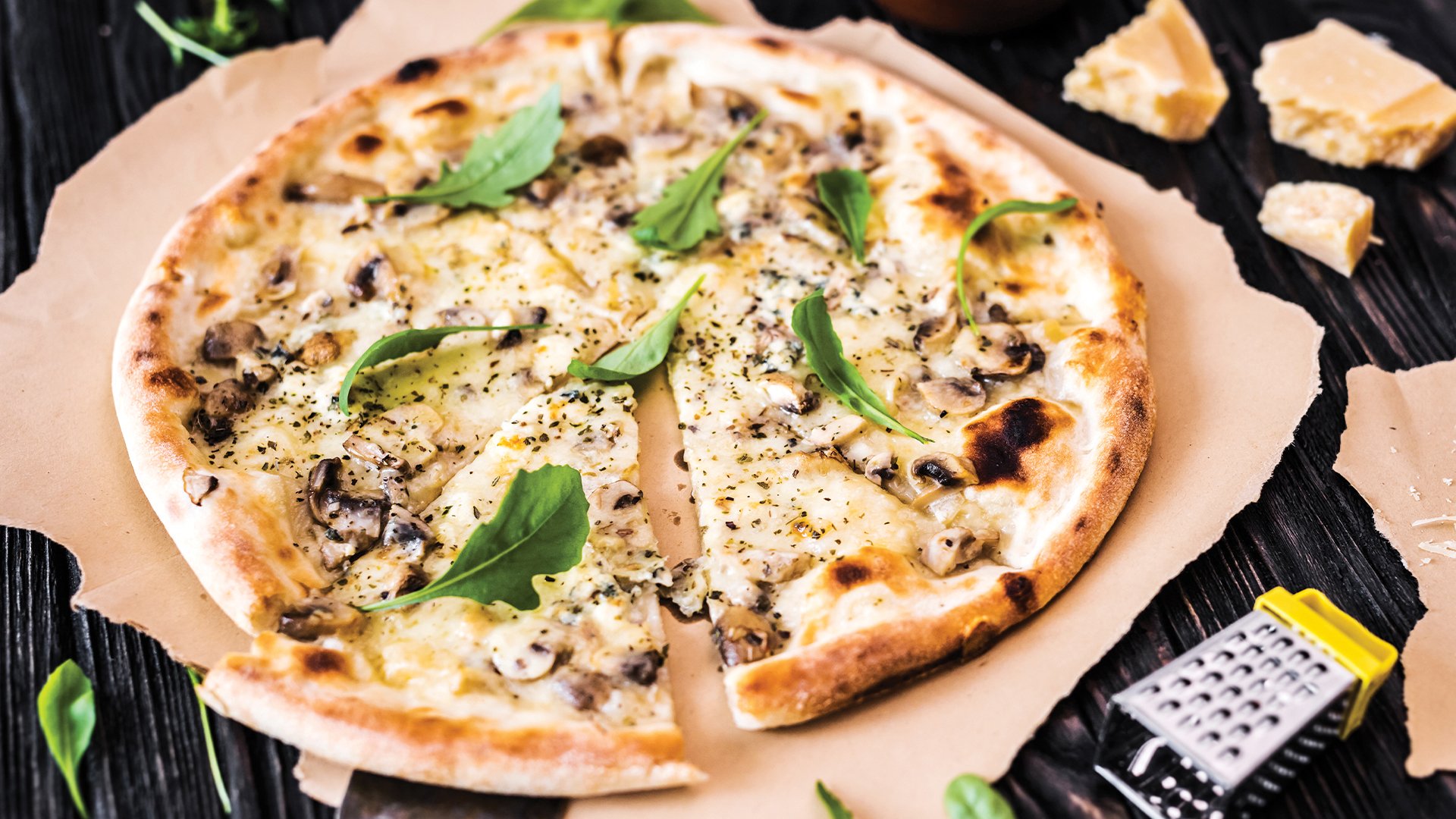 Porçini Mantarlı Pizza