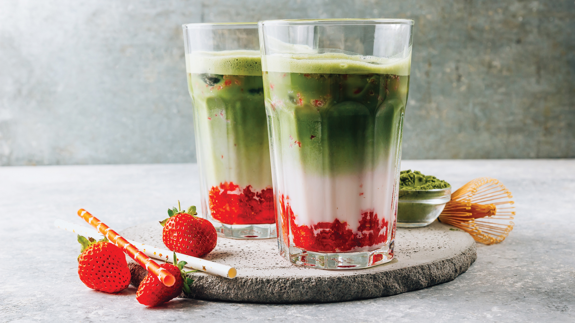 Iced Matcha Strawberry